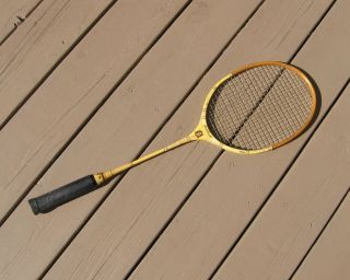 Vintage Wright Ditson Jack Purcell Personal Badminton Racket Title Cup & Press 2