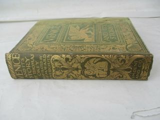 Antique Book Venice and Its Story By Thomas Okey 1903 J.  M.  Dent & Co. 2