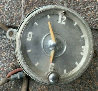 Vintage Antique Ford Westclox Dashboard Clock 2279015 - Rat Rod Project