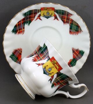 Royal Albert Teacup & Saucer - Brunswick Tartan K 970