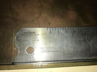 Letterpress Composing Stick H B Rouse & Co Chicago Stainless Steel 46 Pica 2