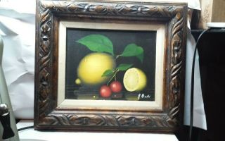 Exceptional Vintage Oil Painting Framed And Signed.