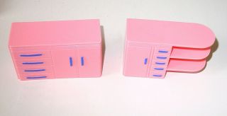 Vintage JAYDON RENWAL Kitchen Set Pink & Blue Dollhouse Miniatures 5