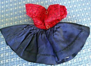 Antique Vintage Doll Dress Shirley Temple size no tag attached slip 3