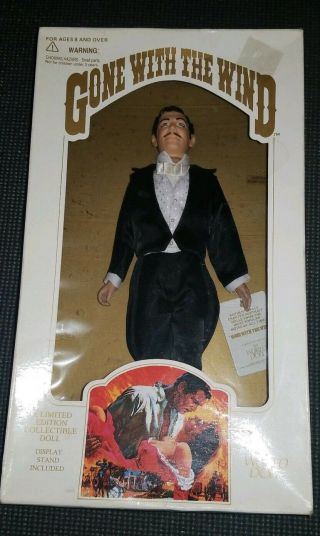 Gone With The Wind Rhett Limited Edition Collectible Doll 1989.  World Doll - 71241