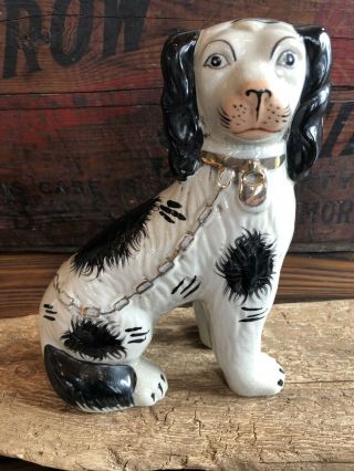 Antique Staffordshire Dog Figurine