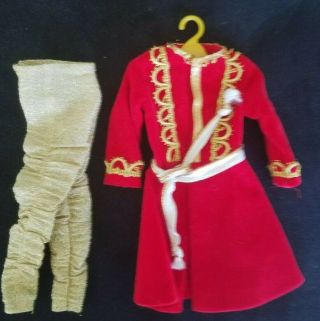 Vintage 1964 Barbie & Ken Little Theatre Arabian Nights Costume 0774,  Hangar
