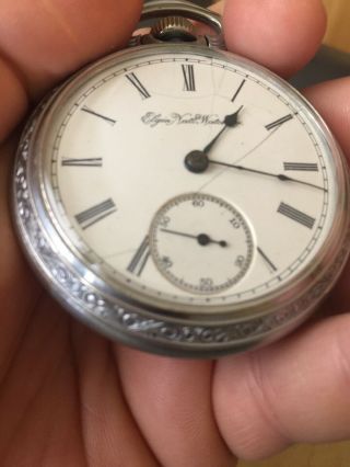 1893 Elgin National Watch Company Pocket Watch 2