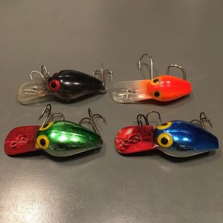 Storm Pre - Rapala Wiggle Wee Warts Set Of Four (4) Scales -