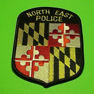 North East Maryland Md Police Patch