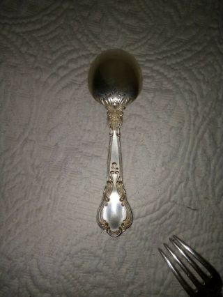 Sterling Silver Baby Fork Spoon Steif Nashville similar to Gorham Chantilly VTG 8