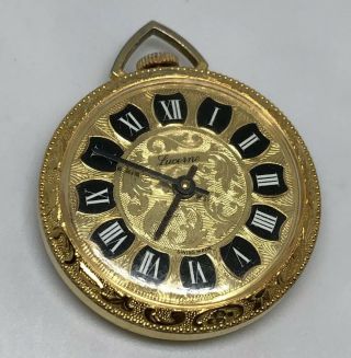 Antique Vintage Lucerne Pocket Watch Wind Up