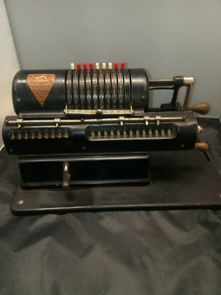 Antique Marchant Xla Mechanical Calculator,  S/n Xla - 3350 Rare