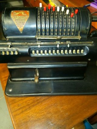 Antique Marchant XLA Mechanical Calculator,  S/N XLA - 3350 RARE 2
