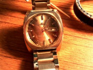 Men,  S Vintage Mido Automatic With Day/date,