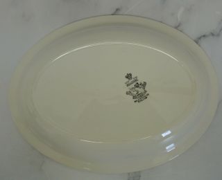 Wilkinson Ironstone Royal Staffordshire Antique White Wheat Oval Vegetable Bowl 5
