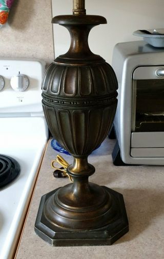 Large Antique Signed Pairpoint Lamp Base D3039 2