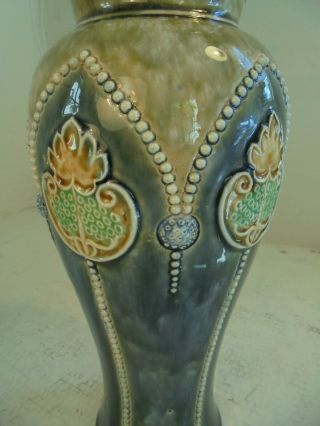Large Antique Stoneware Royal Doulton Vase 3