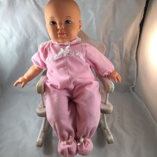 Vintage Lovable Baby Doll Mattel 1991 2
