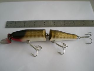 PLASTIC CREEK CHUB JOINTED PIKIE 3000 - P FISHING LURE WITH TACK EYES 3