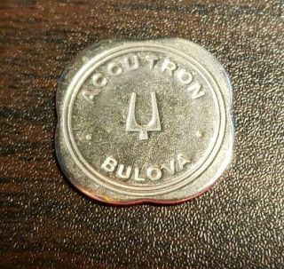 Vintage Bulova Accutron 214 Spaceview Watch Battery Hatch Opener Coin Key Tool