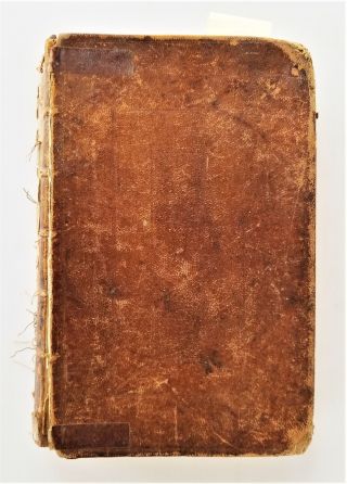 1774 antique LIFE of CHRIST leather 3rd ed Bible Quaker John Richardson 2