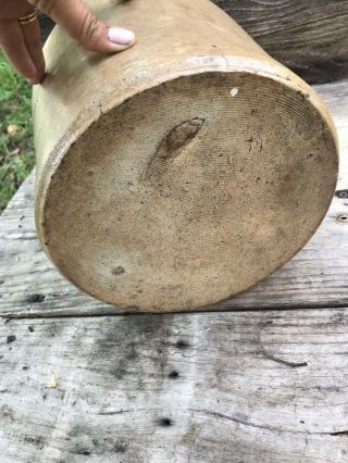 Antique 2 Gallon Crock Edmands & Co Salt Glaze Stoneware Pottery Jug 7