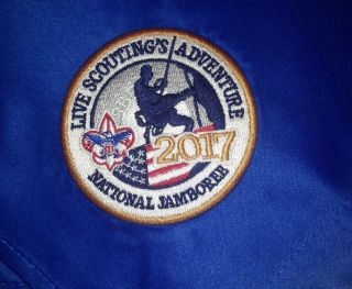 Official Satin PARTICIPANT Neckerchief 2017 National Boy Scout Jamboree - 2