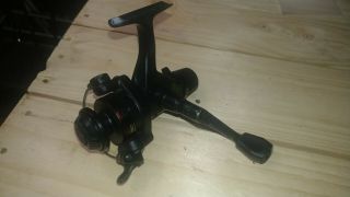 Vintage Shimano Fx100 Spinning Fishing Reel Graphite Construction Spins Great
