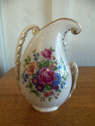 Rare Antique Lenox Porcelain Vase Lenox Rose Ca 1930