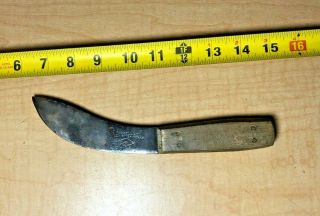 Vintage J.  Russell & Co.  Green River Skinning Knife Engr Blade - Skinner