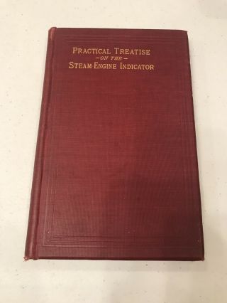 Hawkins Steam Engine Indicator Catechism 1903 Antique Steam Engine Book