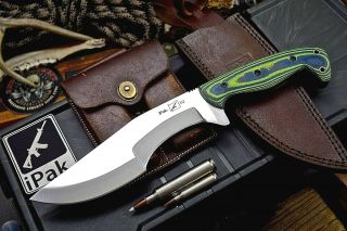 Cfk Ipak Handmade D2 Custom Modern Tactical Kopis Tracker Camping Blade Knife