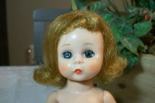 Vintage Madame Alexander Kin Slw Wendy Doll - Blush Cheeks - Marked Alex