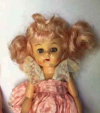 Vintage Virga Pink Hair Lollipop Lolly Doll Funny Clone 1950s