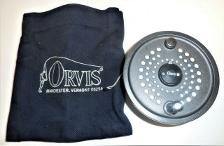 Orvis Battenkill 8/9 Fly Reel Spare Spool Full Of Wf - 9 - Fs Line And Carrying Case