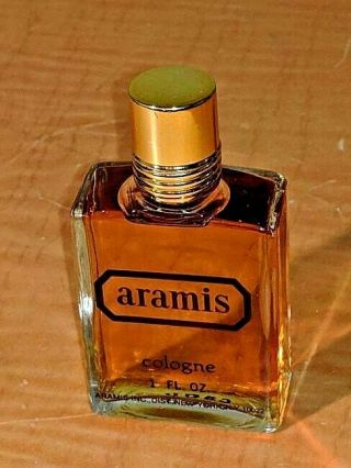 Vintage Aramis Splash Cologne 1 Oz Full Bottle $19.  95 Buy It Now