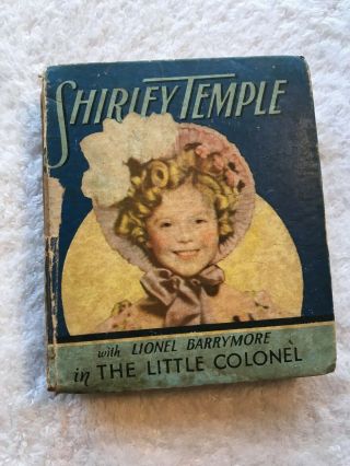 Antique Book Shirley Temple With Lionel Barrymore The Little Colonel 1922 Hb