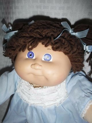 Vintage 1985 Cabbage Patch Kids 15 " Doll In Outfit By Coleco