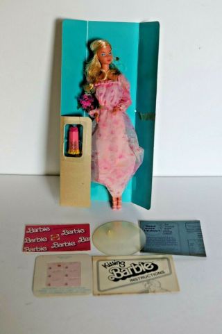 Vintage Mattel 1978 Kissing Barbie No.  2597 Box 2