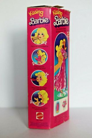 Vintage Mattel 1978 Kissing Barbie No.  2597 Box 8