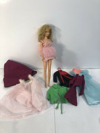 Vintage Barbie Bend Leg Francie Doll 1965 Francie Clothes