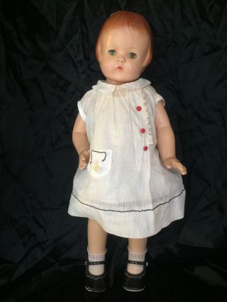 Vintage 1932 Effanbee Patsy Lou 22” Compo Composition Doll
