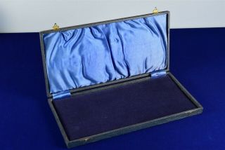 Antique/estate - Found Blue Satin Jewelry/medal Presentation/storage Box