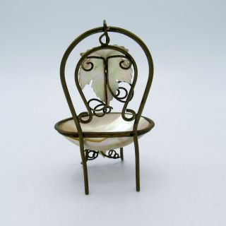 Antique French Mini Chairs Jewelry Displays MOP Palais Royal Ormolu,  NR 5
