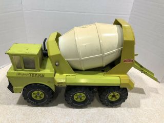 Mighty Tonka Ready Mixer Early 70s Concrete Cement Mixer Truck Metal Antique Toy