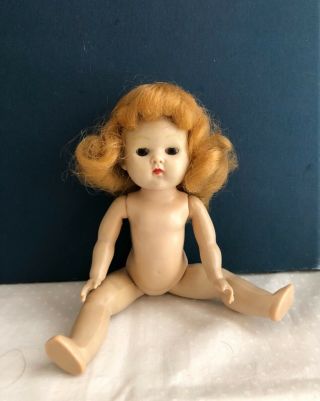 Vintage Vogue Strung Ginny Doll With Painted Eyelashes