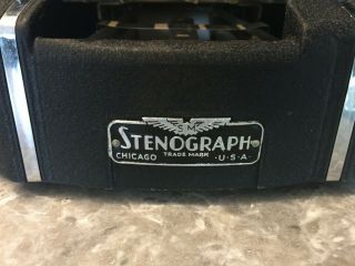 Stenograph Machine From Early 1900s - With Tape And Paper