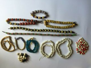 Antique Trade Beads.  Cornaline D,  Aleppo,  Eye Beads,  Fancy,  S Etc