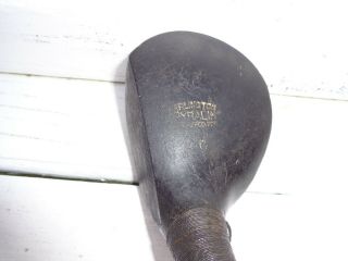Antique Wood Hickory Shafted Golf Club - Arlington - Rare Pyralin Head -